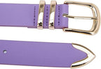 Women's PU Leather Belt with Gold Buckle | Fashion Belt