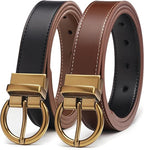 Women's Reversible Leather Belt
